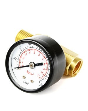 Wagema 1/4inch Air Regulator with Gauge