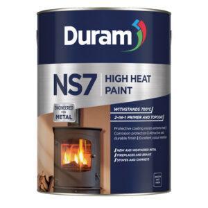 DURAM NS7 HIGH HEAT PAINT BLACK